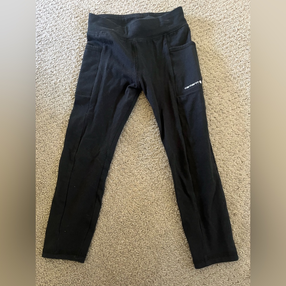 Black toddler Carhartt Leggings